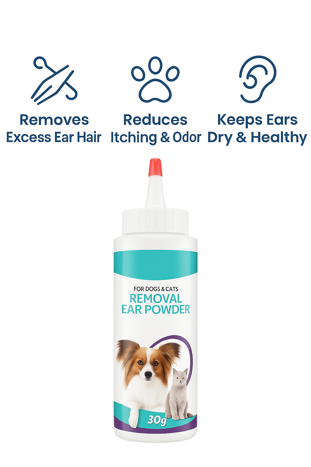 Ear Powder – Gentle Grooming Care (30 g)