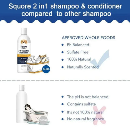 Shampoo & Conditioner 2-in-1 – Gentle Moisture (300 ml)