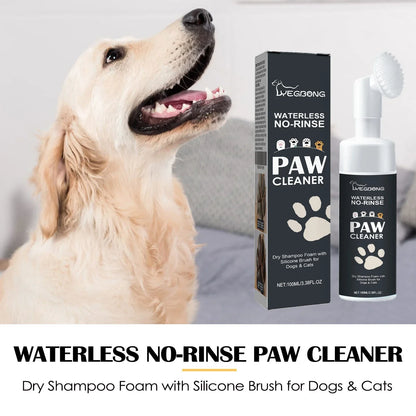 Paw Cleaner Foam with Applicator – Waterless Formula (100 ml)