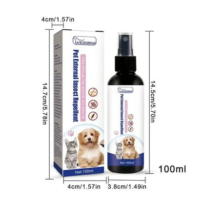 Pet Flea & Tick Spray – Gentle Protection (100 ml)