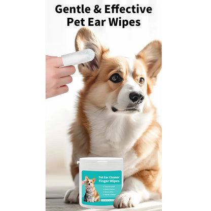 Ear Finger Wipes – Gentle Cleaning & Care (50 pcs)