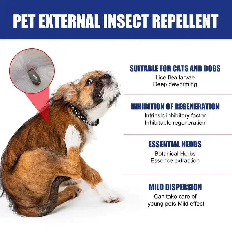 Pet Flea & Tick Spray – Gentle Protection (100 ml)