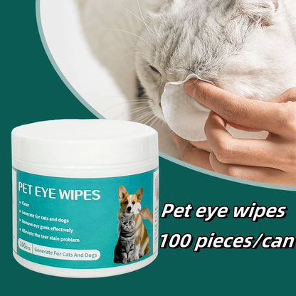 Eye Wipes – Tear Stain Remover (100 pcs)