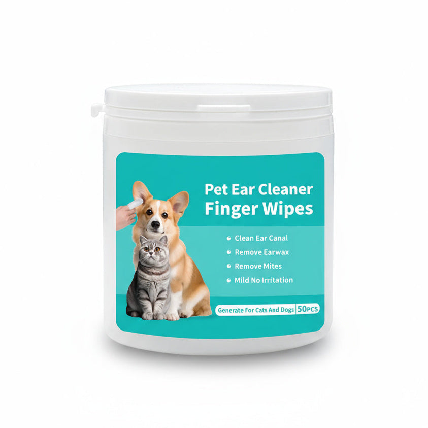 Ear Finger Wipes – Gentle Cleaning & Care (50 pcs)